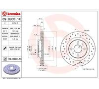 BREMBO 09.8903.1X Brake disc