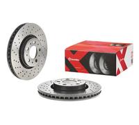 Brembo Brake Disc 09.9130.1X for Volvo S60 I 2.0 T – Perforated/Vented – Pair (2 pcs)