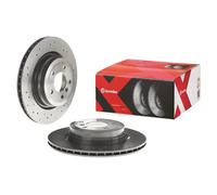 2x Brake disc perforated/vented 09.A270.1X BREMBO for BMW 3 Touring 3 3 Coupe X1