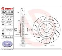 BREMBO 09.A448.21 Brake Disc Front Vented Fits Mercedes C-Class CLK SLK
