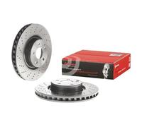 BREMBO 09.A732.11 Brake Disc Front Perforated/Vented Fits Mercedes-Benz S-Class