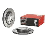 Brembo Brake Discs 09.A818.21 - Pair, Vented Rear Axle, Fits Mercedes-Benz SL