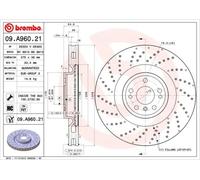 Brembo Brake Discs 09.A960.21 10422212A Front Perforated/Vented - Fits Mercedes GLE/GLS/M-Class