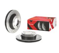 1X Brake disc BREMBO 09.A966.1X for TOYOTA LAND CRUISER 200 (_J2_) 4.6 2012-