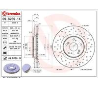 BREMBO 09.B269.1X Brake disc