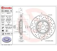 1X Brake disc BREMBO 09.B352.1X for RENAULT ESPACE V (JR_) 2 2018-2023