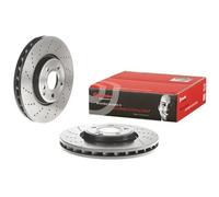 Brembo Brake Disc 09.B742.51 Drilled Floating Front Perforated Fits Mercedes-Benz CLS