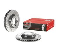 PORSCHE 911 1997-2005 Coupe Single Drilled Integral Brake Disc Front