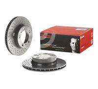 Front brake disc, Ventilated, 298x24mm. Porsche 987 Boxster / Cayman