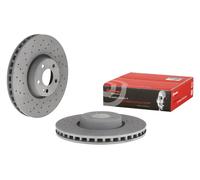 BREMBO Brake disc 09.D529.23 342 32 5 perforated/vented, two-part brake disc Coated High-carbon MERCEDES-BENZ: C-Class Coupe, C-Class Saloon