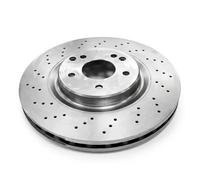 2x Brake disc perforated/vented M2006V SAMKO for MERCEDES-BENZ C-CLASS T-Model