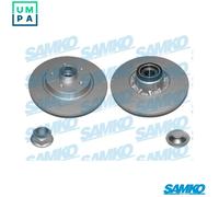 2x BRAKE DISC R1033PRCA FOR RENAULT KANGOO/GRAND/BE/BOP/Express/Rapid 1.5L 4cyl