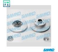 2x BRAKE DISC R1049PRCA FOR RENAULT SCENIC/GRAND/III FLUENCE H4J 700 1.4L 4cyl