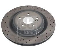 FEBI Bilstein Brake Disc 107722 - Rear Vented 330mm - Fits Mercedes A-Class/CLA45 AMG/SLK - Pair