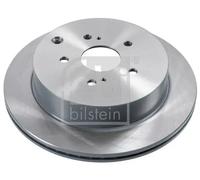 2x Brake disc Rear Axle internally vented 108483 FEBI BILSTEIN for SUZUKI