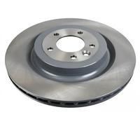 2x Brake disc Rear Axle internally vented 108534 FEBI BILSTEIN for LAND ROVER