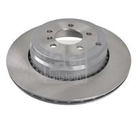 Febi Vented Brake Disc fits Land Rover Range Rover 2009-2012 5.0 4.4 LR 011891