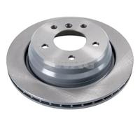 2x Brake disc Rear Axle internally vented 20 91 7162 SWAG for BMW 5 5 Touring