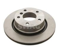 2x Brake disc Rear Axle internally vented 20 92 8165 SWAG for BMW Z4 Roadster