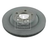 2x Brake disc Rear Axle internally vented 23177 FEBI BILSTEIN for MERCEDES-BENZ