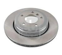 2x Brake Discs Pair Vented fits BMW 520 E60, E61 2.0 Rear 07 to 10 320mm Set New