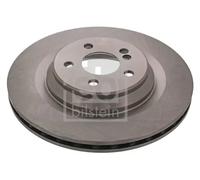 2x Brake disc Rear Axle internally vented 26403 FEBI BILSTEIN for MERCEDES-BENZ