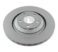 2x Brake Discs Pair Vented fits AUDI A6 C6 4.2 Rear 04 to 11 330mm Set Febi New