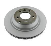 Pair of Rear Brake Disc Fits Porsche Cayenne Audi Q7 quattro 4L Febi 28161