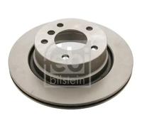 2x Brake disc Rear Axle internally vented 28165 FEBI BILSTEIN for BMW Z4 Coupe