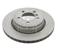 2x Brake disc Rear Axle internally vented 31724 FEBI BILSTEIN for BMW 7