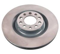 2x Brake disc Rear Axle internally vented 33 10 5507 SWAG for ALFA ROMEO GIULIA