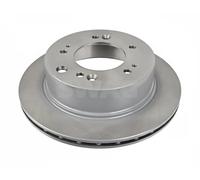 2x Brake disc Rear Axle internally vented 33 10 5511 SWAG for KIA SORENTO I