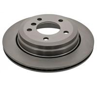 febi bilstein 43857 Brake Disc Set (2 Brake Disc) rear, internally ventilated, No. of Holes 5