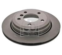 2x Brake disc Rear Axle internally vented 43857 FEBI BILSTEIN for BMW 3