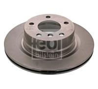 febi bilstein 43867 Brake Disc Set (2 Brake Disc) rear, internally ventilated, No. of Holes 5