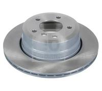 2x Brake disc Rear Axle internally vented 43894 FEBI BILSTEIN for BMW 5