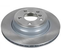 febi bilstein Brake Disc Set 43907 - Rear, Internally Ventilated, 5 Holes (2 pcs)