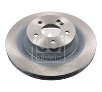 2x Brake disc Rear Axle internally vented 43977 FEBI BILSTEIN for MERCEDES-BENZ