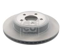 2x Brake disc Rear Axle internally vented 44014 FEBI BILSTEIN for CHRYSLER DODGE