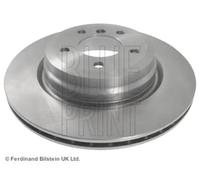 2x Brake Discs Pair Vented fits BMW 335 3.0 Rear 06 to 13 336mm Set Blue Print