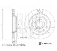 BLUE PRINT ADBP430037 Brake disc