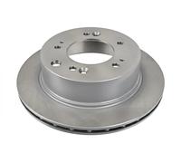 2x Brake disc Rear Axle internally vented ADG043146 BLUE PRINT for KIA SORENTO I