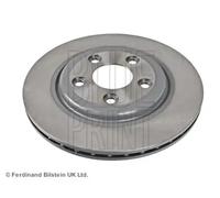 Blue Print ADJ134345 Brake Disc Set (2 Brake Disc) rear, internally ventilated, No. of Holes 5