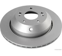 2x Brake disc Rear Axle internally vented J3310321 HERTH+BUSS JAKOPARTS for KIA