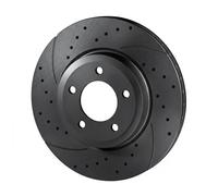 2x Brake disc Rear Axle Perforated RT 20941-GL T5 ROTINGER for SUBARU WRX Saloon