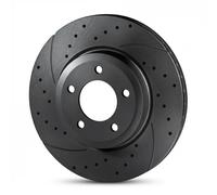 2x Brake disc Rear Axle Perforated RT 21168-GL T5 ROTINGER for BMW 5 5 Touring
