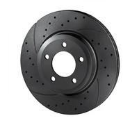 2x Brake disc Rear Axle Perforated RT 2791-GL T5 ROTINGER for BMW 3 3 Coupe