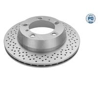 Rear Brake Disc 2x MEYLE Fits PORSCHE 718 Boxster 982 718Ster 04-16 98735240101