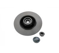 2x Brake disc Rear Axle Right solid KF155.133U SNR for DACIA RENAULT
