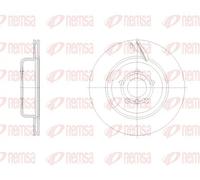 2x Brake disc Rear Axle Right Vented 62128.11 REMSA for BMW TOYOTA